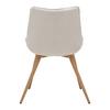 STOL LOU - beige/ekfärgad, Modern, metall/trä (52/84/60cm) - Mömax