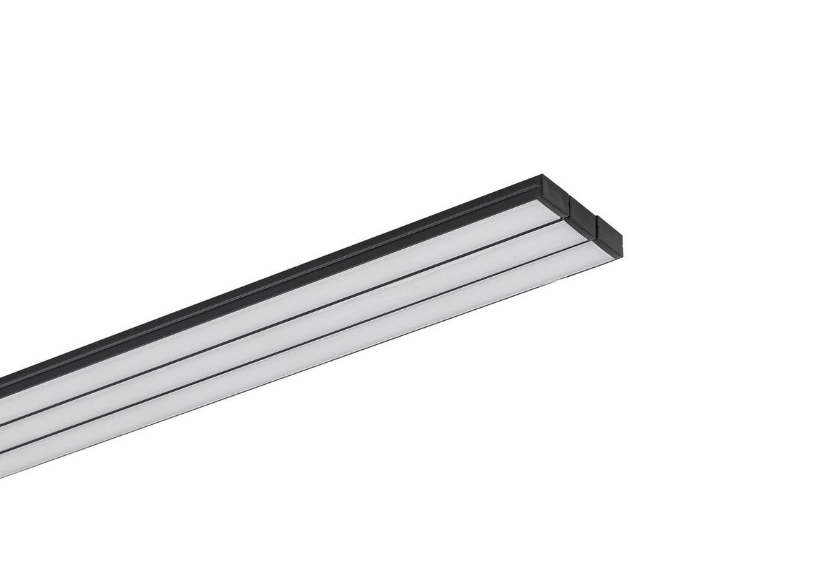 Led Panel Numik - crna, Moderno, plastika (50/75/1,3/0,7cm) - Mömax