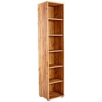 Pisarniški Regal Profi - barve kroma/barve hrasta, Moderno, umetna masa/leseni material (50/220/35cm) - Mömax