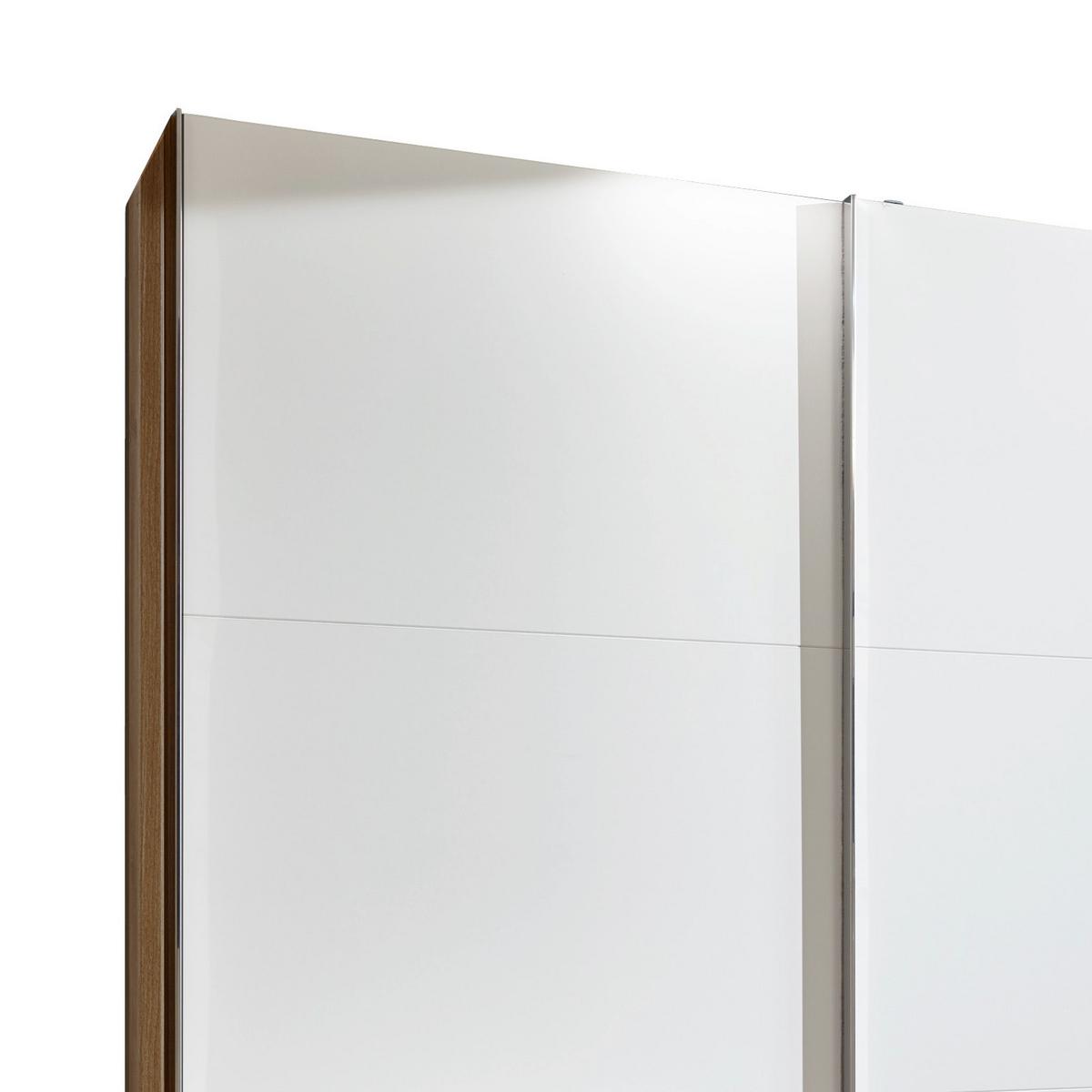 Ormar S Kliznim Vratima Level 36a - bijela/boje hrasta, Moderno, drvni materijal/metal (250/216/65cm) - Modern Living