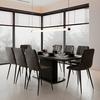 AUSZIEHTISCH AMADO - Schwarz, MODERN, Holz/Holzwerkstoff (160-200/90/76cm) - Bessagi Home
