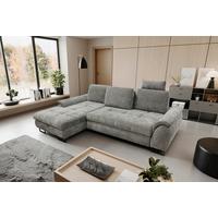 Kutna Garnitura Lago - siva/crna, Moderno (176/95/272cm) - Modern Living
