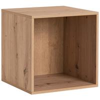 Sitzbox Cubix zum hängen Eiche Artisan - Eiche Artisan, KONVENTIONELL, Holzwerkstoff (36/36/34cm) - Mömax