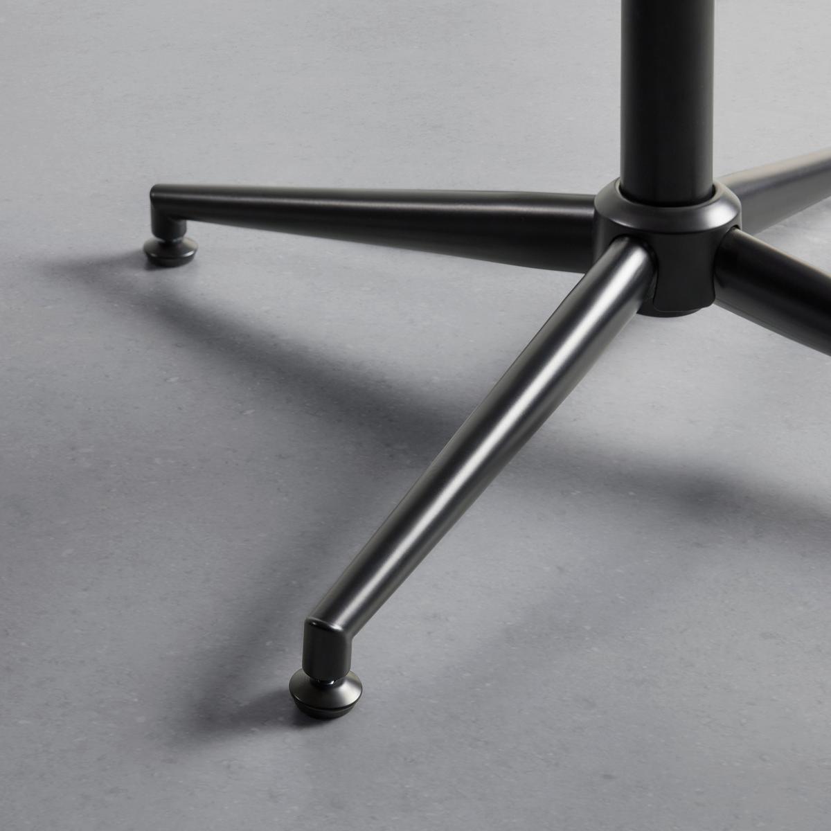 KRZESŁO Z PODŁOKIETNIKAMI LENNOX -TREND- - jasnoszary/czarny, Modern, metal/tkanina (60/87/58cm) - Premium Living