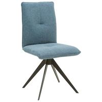 KRZESŁO PLAY - niebieski/czarny, Design, metal/tkanina (46/91/62cm) - Dieter Knoll