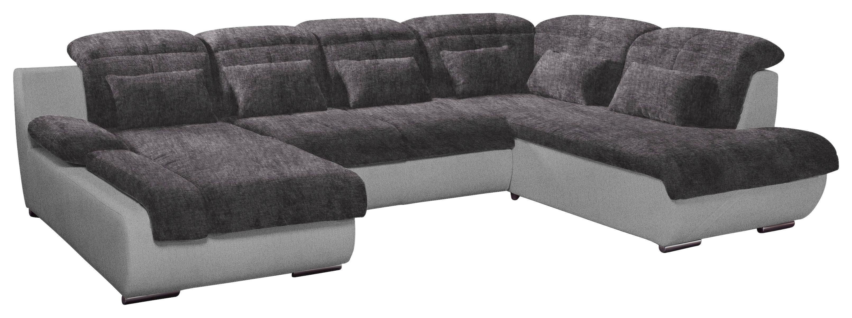 Sjedeća Garnitura Multi - siva/boje kroma, Modern, tekstil/metal - Premium Living