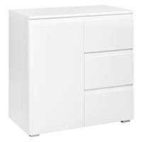 Komoda Image 2, Bela - bela, Konvencionalno, leseni material (80/80/40cm) - Livetastic
