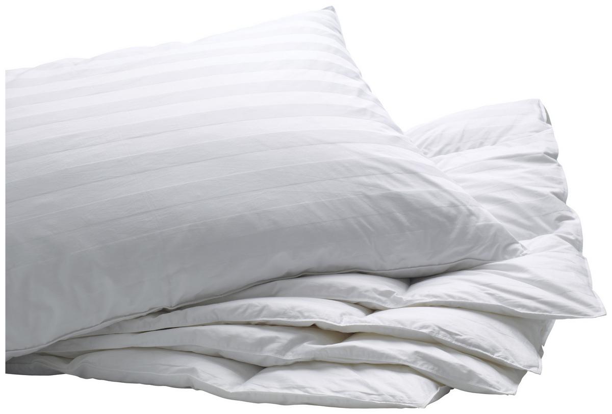 Ganzjahresduvet Skady Uno ca. 160x210cm - Weiss, Design, Textil (160/210cm) - Billerbeck