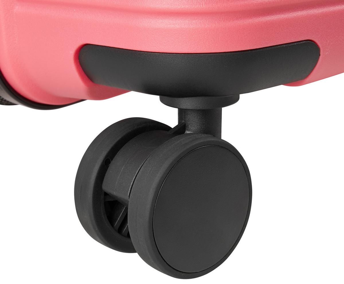 Reisekofferset Capri Pink, 3-teilig - Pink, KONVENTIONELL, Kunststoff/Textil - Mömax