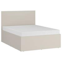 Krevet Fano - kašmir/crna, Moderno, drvni materijal/plastika (120/200cm) - Modern Living