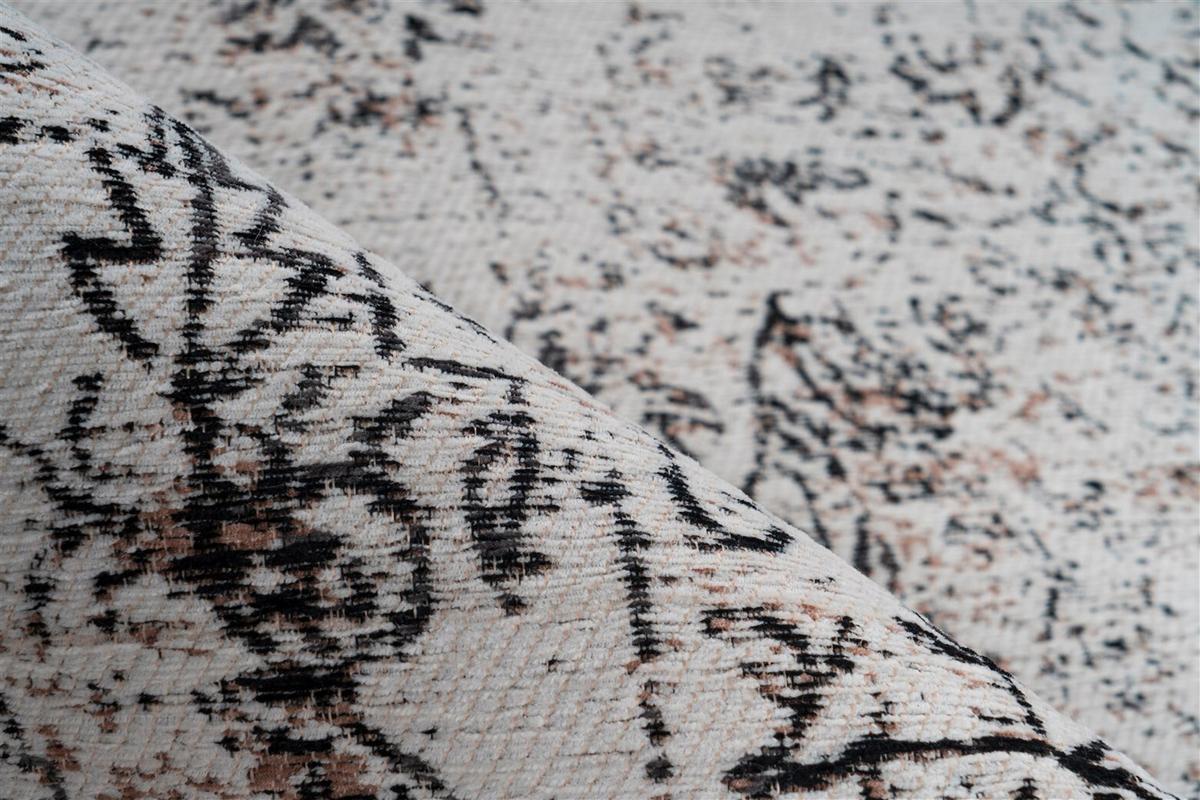 LÄUFER IGLESIA 500 ANTHRAZIT / CREME - Anthrazit/Creme, Konventionell, Textil (80/150cm) - Kayoom