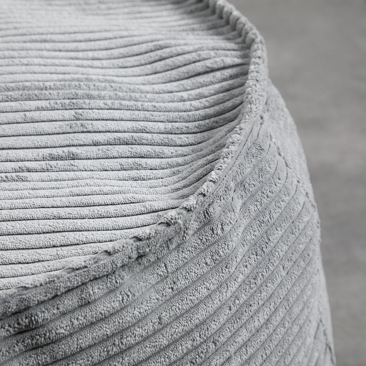 Hocker Lucylla in Grau - Grau, Modern, Textil (60/60/38cm) - Mömax