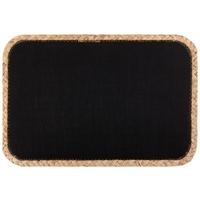 Étkezőalátét Felt - barna/fekete, textil/természetes anyagok (45/30cm) - Trendline