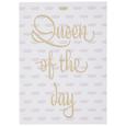 Postkarte Queen of the day - Goldfarben/Rosa, MODERN, Papier (10,5/14,8cm) Postkarte Queen of the day - Goldfarben/Rosa, MODERN, Papier (10,5/14,8cm)