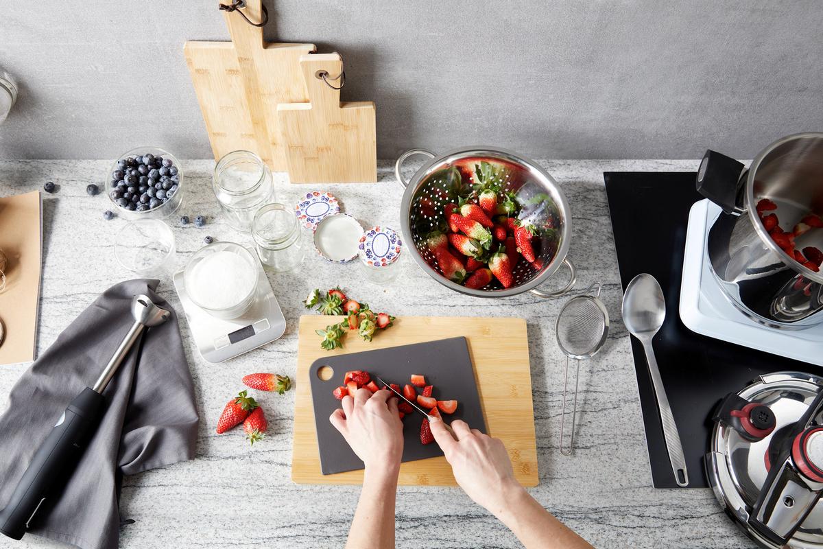 Befőttesüvegszett Basic - Konventionell, üveg/fém (29/19/14cm)