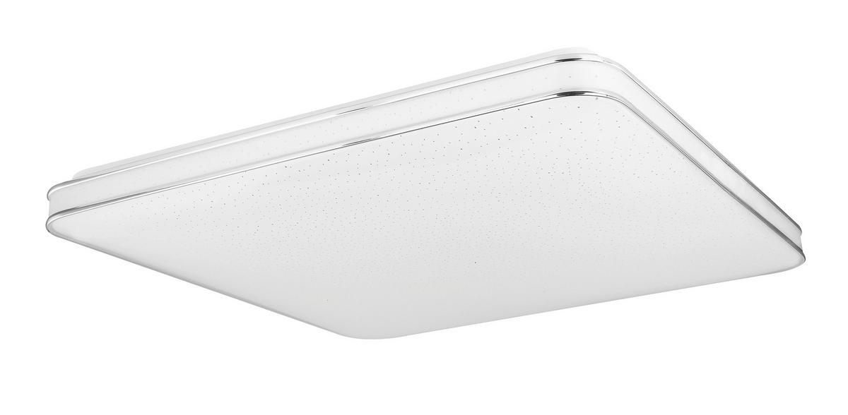 LAMPA SUFITOWA LED LASSY -TUYA - biały, Modern, tworzywo sztuczne/metal (49,5/49,5/8cm)