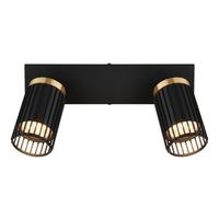 STRAHLER 57906-2 KORBEN - Goldfarben/Schwarz, Design, Metall (26/12,5/15,5cm) - Globo