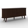 SIDEBOARD ENNIO - valnötsfärgad, Modern, trämaterial/trä (160/80/40cm) - Bessagi Home