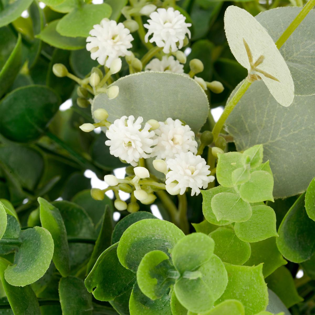 Umetna Rastlina Eukalyptusmixsbund Ii -Paz- - siva/zelena, Basics, kovina/umetna masa (37cm) - Mömax