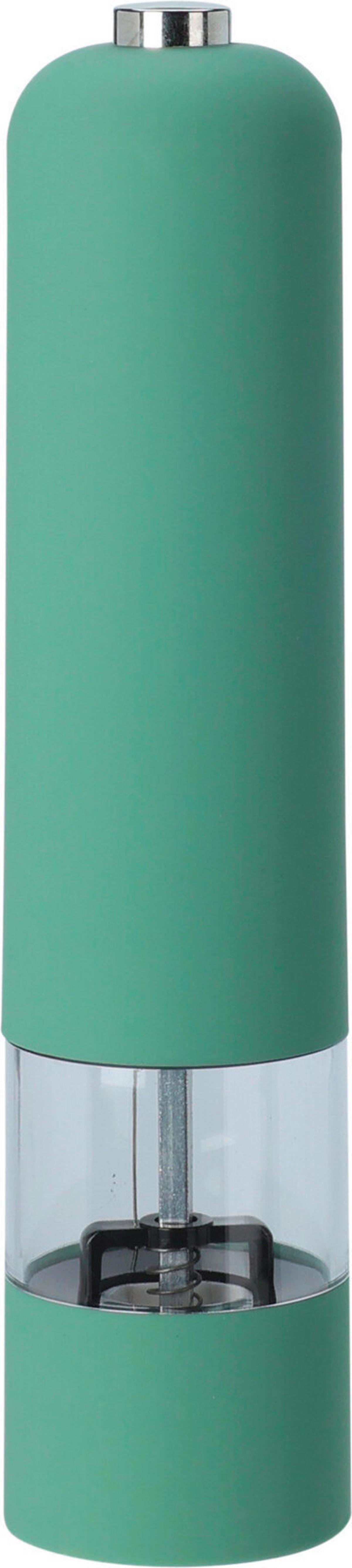 Elektromos Borsőrlő Miller - sötétzöld/krém, Modern, műanyag (5,5/22,5cm)