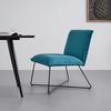 Sessel Filip Türkis Webstoff - Türkis, MODERN, Holz/Textil (63/82/69cm) - Bessagi Home