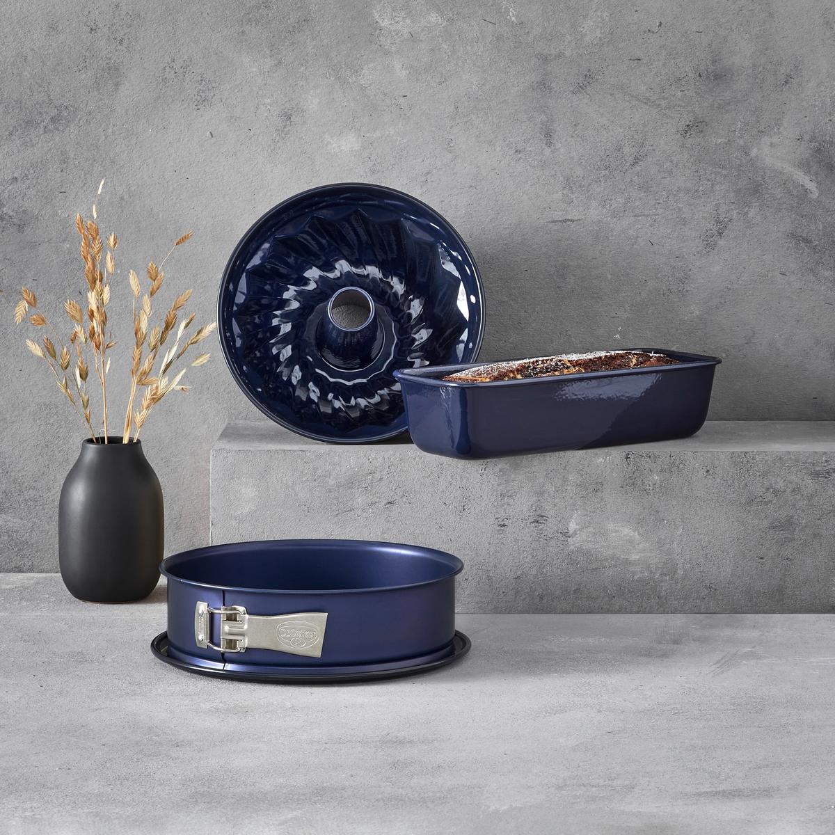 ZESTAW FORM DO PIECZENIA 8885 - ciemnoniebieski, Basics, metal - Dr.Oetker