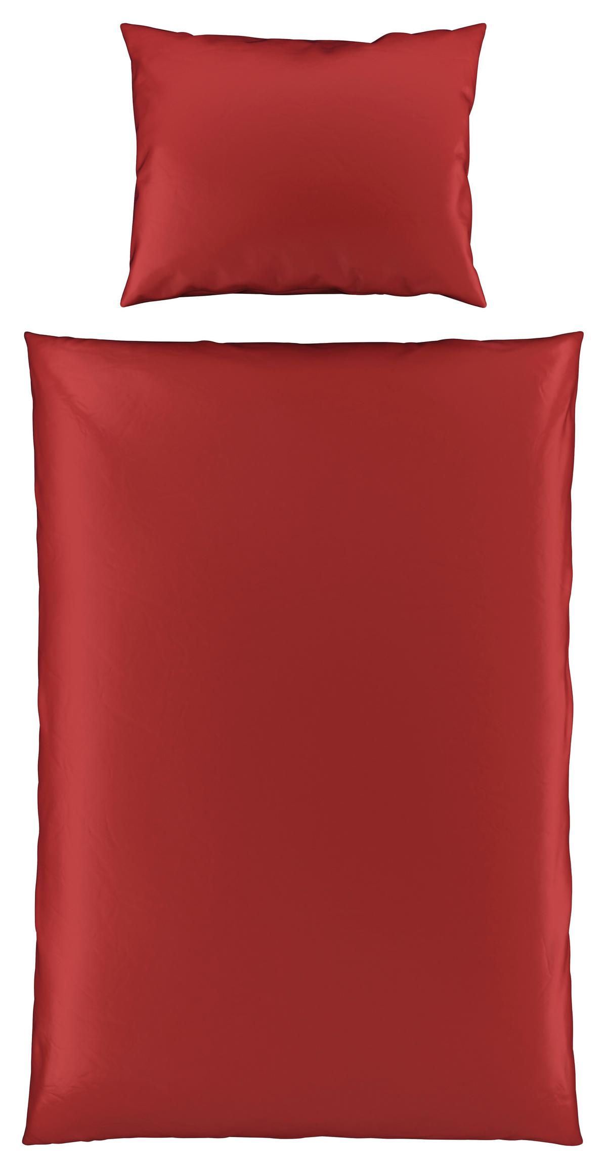 Ágyneműhuzat-garnitúra Alex Uni - terrakotta, Modern, textil (140/200cm) - Premium Living