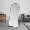 GOLVSPEGEL BRITT - svart, Modern, metall/glas (70/170cm) - Mömax