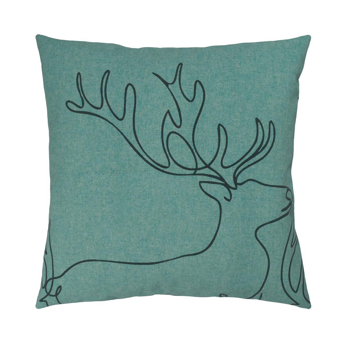 POŚCIEL MELANGE - ciemnozielony, Design, tkanina (135/200cm) - Novel