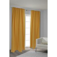 Draperie gata confecționată Emoțion - galben, textil (140/240cm)