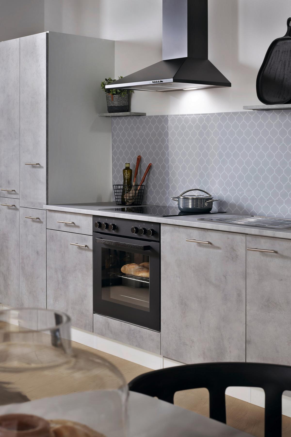 Set S Štedilnikom Hs2001ms-26 - črna, Basics, kovina/steklo (59,4/59,5/52,1cm) - Respekta