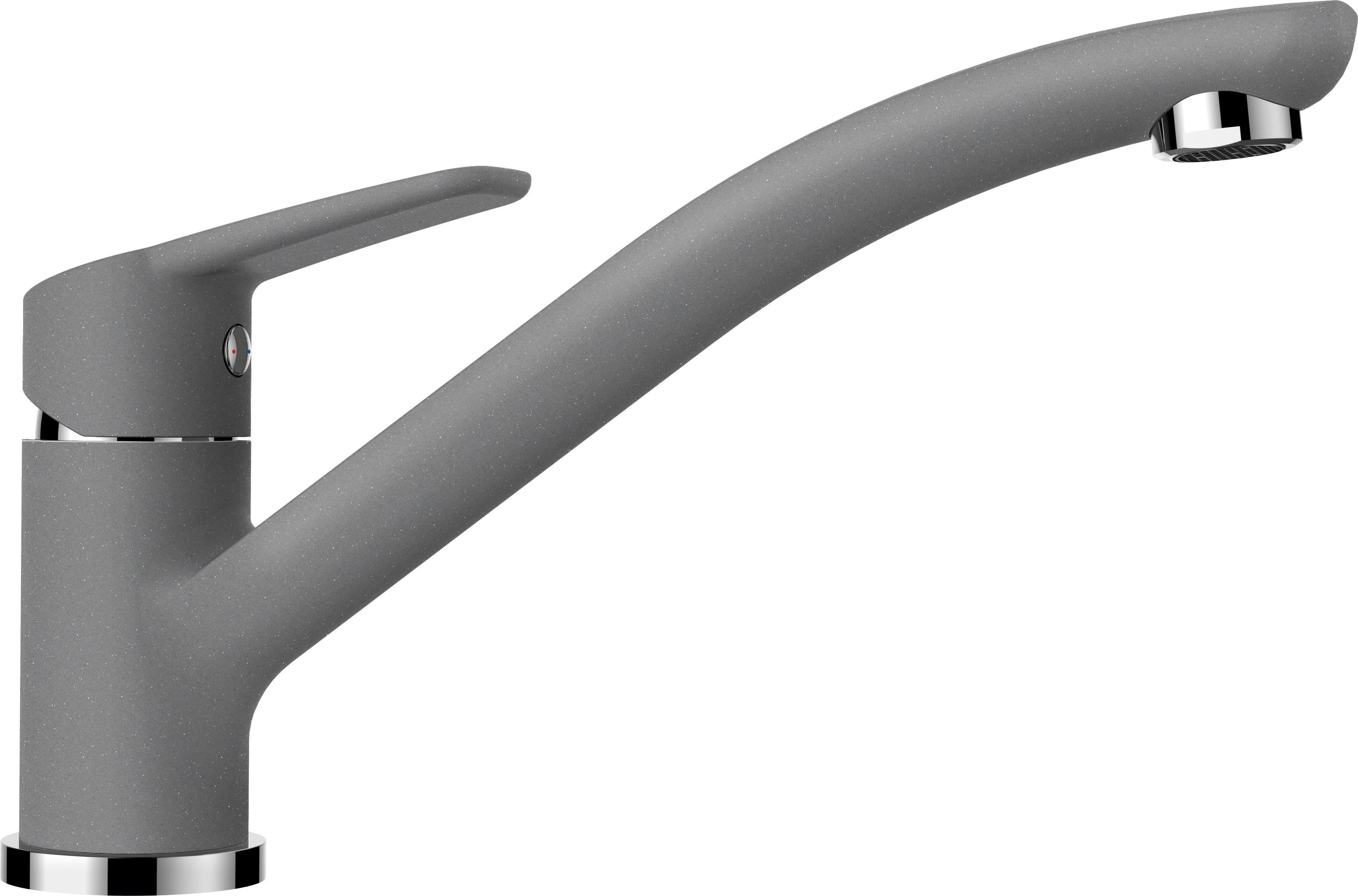 Küchenarmatur 522000GCR - Grau, Trend (15,5cm) - Schock