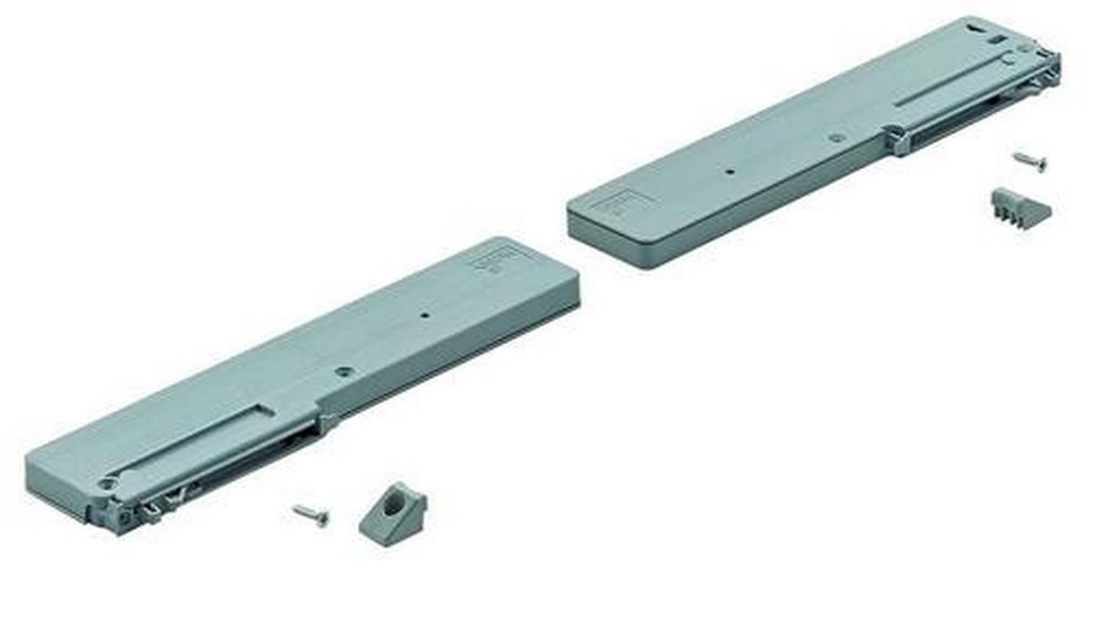 Ublaživač Za Vrata Alicante - siva, Basics, plastika (6,7/27cm) - Modern Living