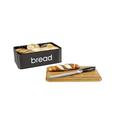 Brotbox Norman in Schwarz - Schwarz, LIFESTYLE, Holz/Metall (33/21/10,5cm) - MÖMAX modern living