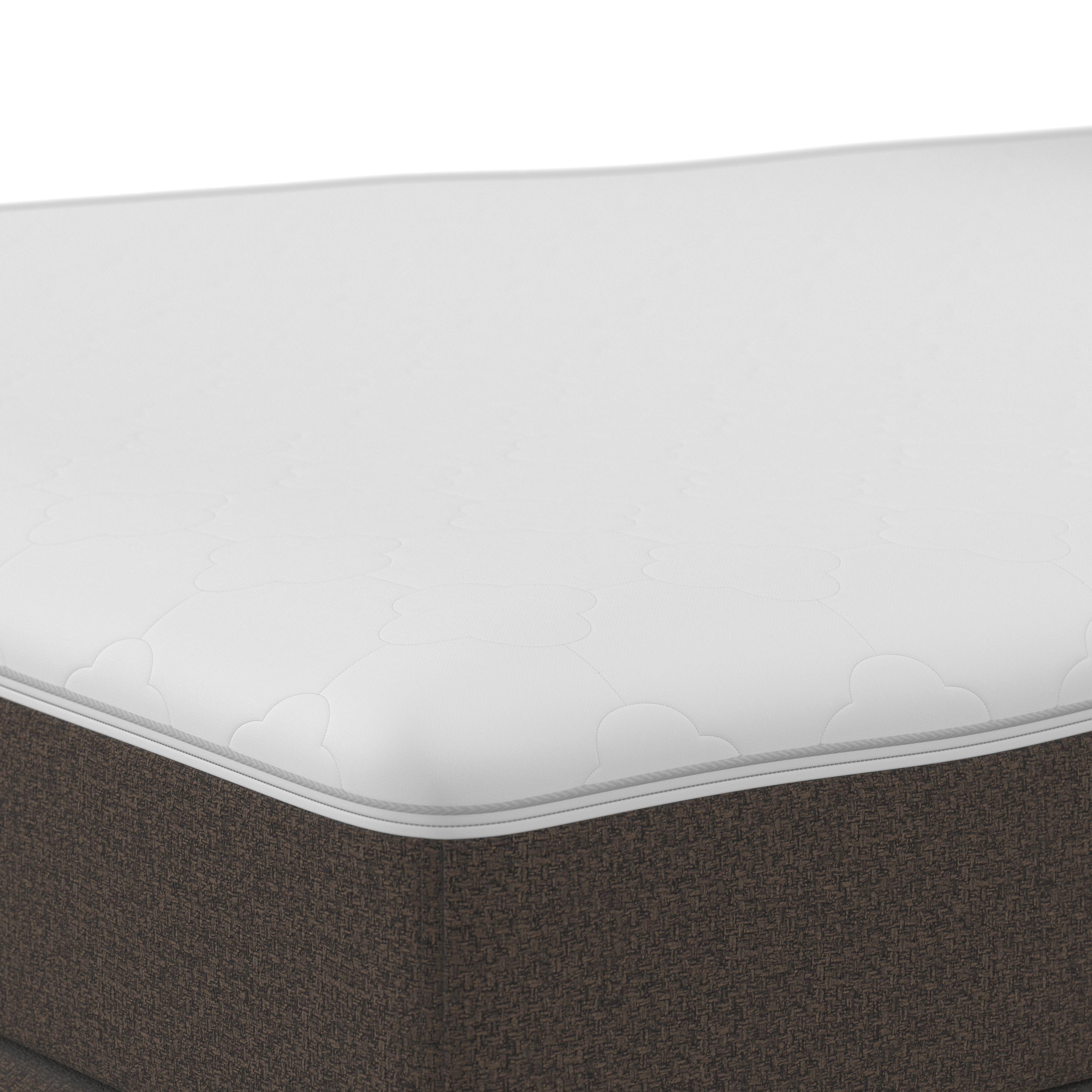 BOXSÄNG MARCO - brun/svart, Modern, trä/textil (160/200cm) - Bessagi Home