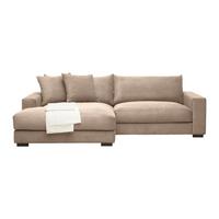 Wohnlandschaft Pedro in Braun - Karamell, MODERN, Textil (180/83/265cm) - Mömax