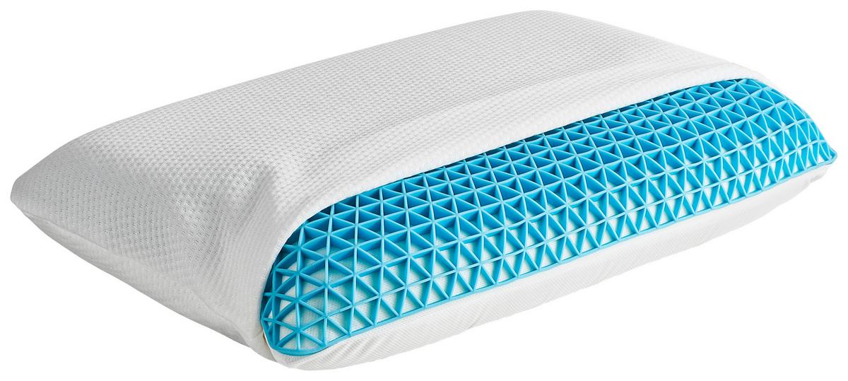 PODUSZKA POD KARK CARTINO - biały, tkanina (60/40cm) - Sleeptex