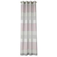 ZASŁONA NA PRZELOTKACH JOOP! J-GLEAM - jasnoszary/kremowy, Design, tkanina (140/250cm) - Joop!