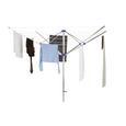 Wäschespinne Stella Alufarben - Alufarben, Metall (190/190/190cm) - MÖMAX modern living