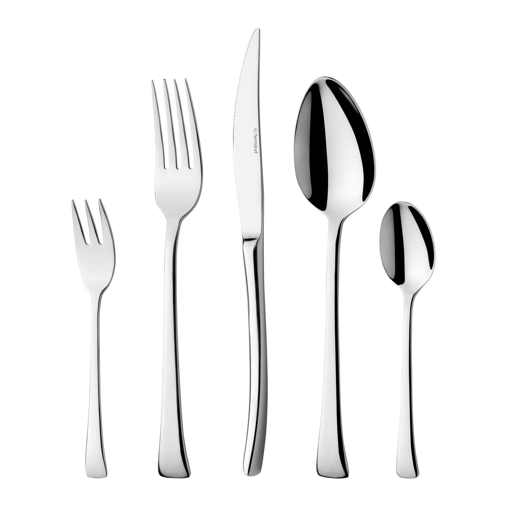 ZESTAW SZTUĆCÓW 0122611100 TAFELBESTECK DELTA - kolor srebrny, Basics, metal (35/5/35cm) - Berndorf