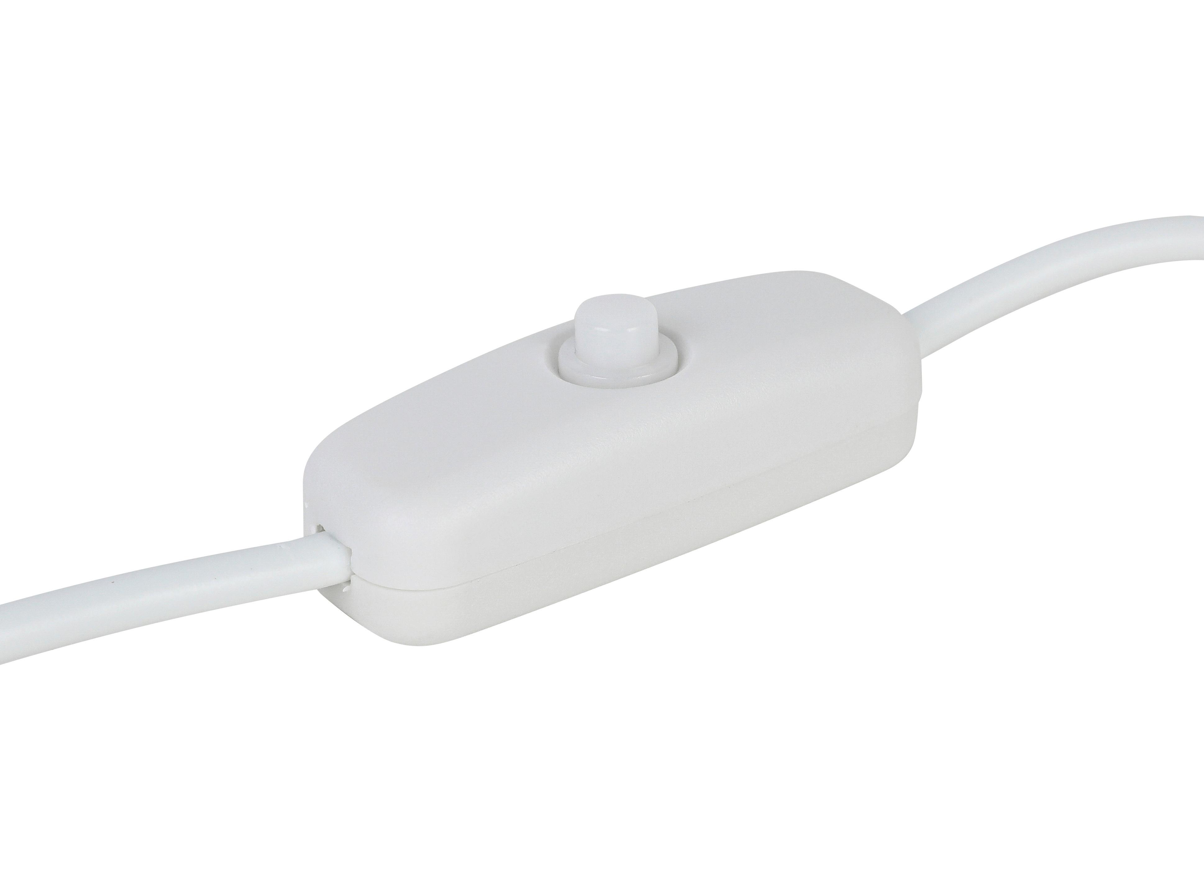 LED-BORDSLAMPA SOPHIE - vit, Modern, plast (11,7cm) - Mömax
