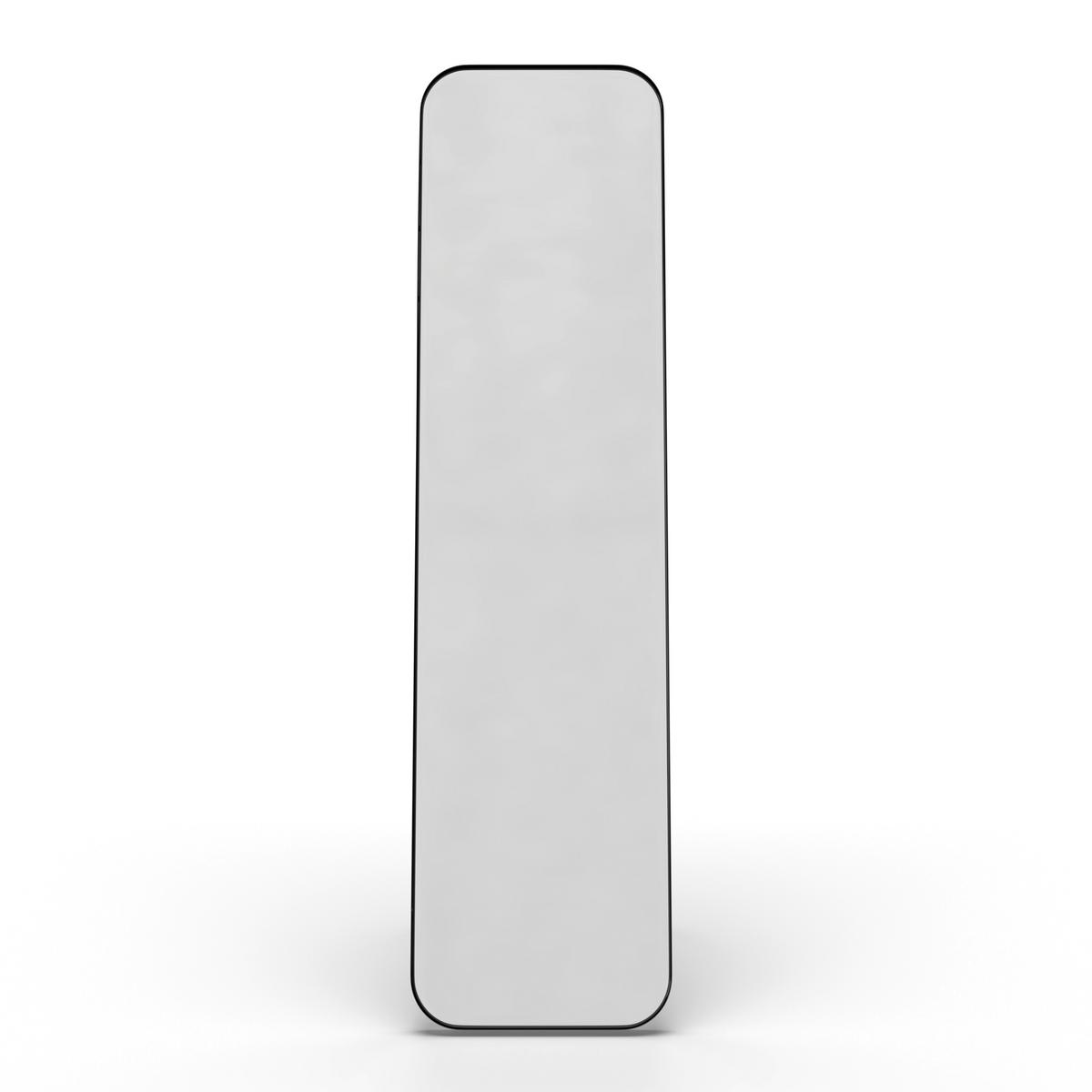 Spiegel Liv Schwarz ca. 41x154x68,5 cm - Schwarz, MODERN, Glas/Metall (41/154/68,5cm) - Bessagi Home