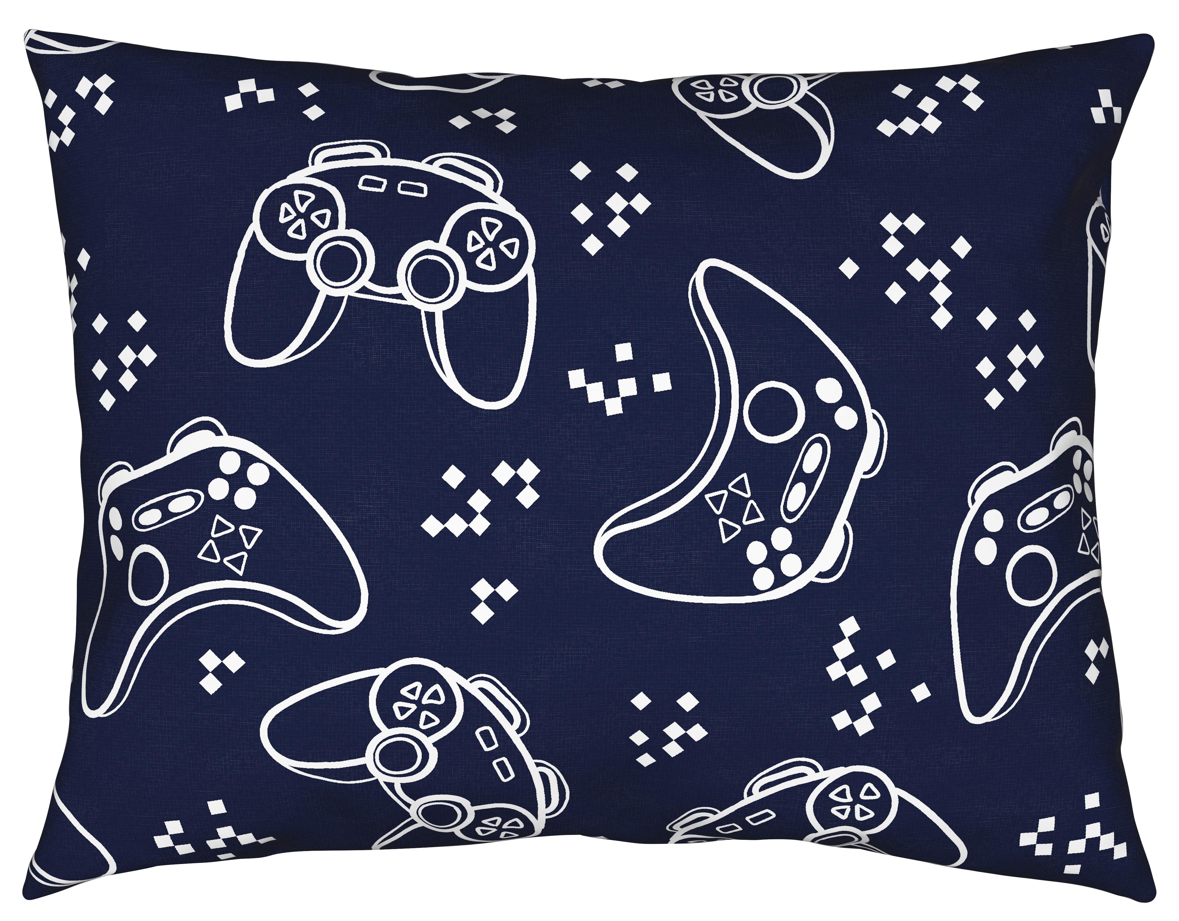 Mladinska Posteljnina Gaming -Ext- - modra, tekstil (140/200cm) - Modern Living