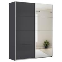 DULAP USI CULISANTE FELDKIRCH - argintiu/antracit, Modern, material pe bază de lemn (181/229/62cm)