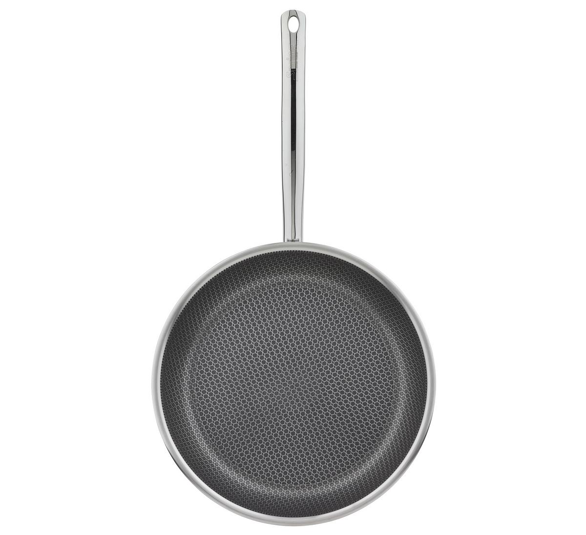 PATELNIA DO SMAŻENIA 1481946028 - kolor srebrny, Basics, metal (28cm) - Spring