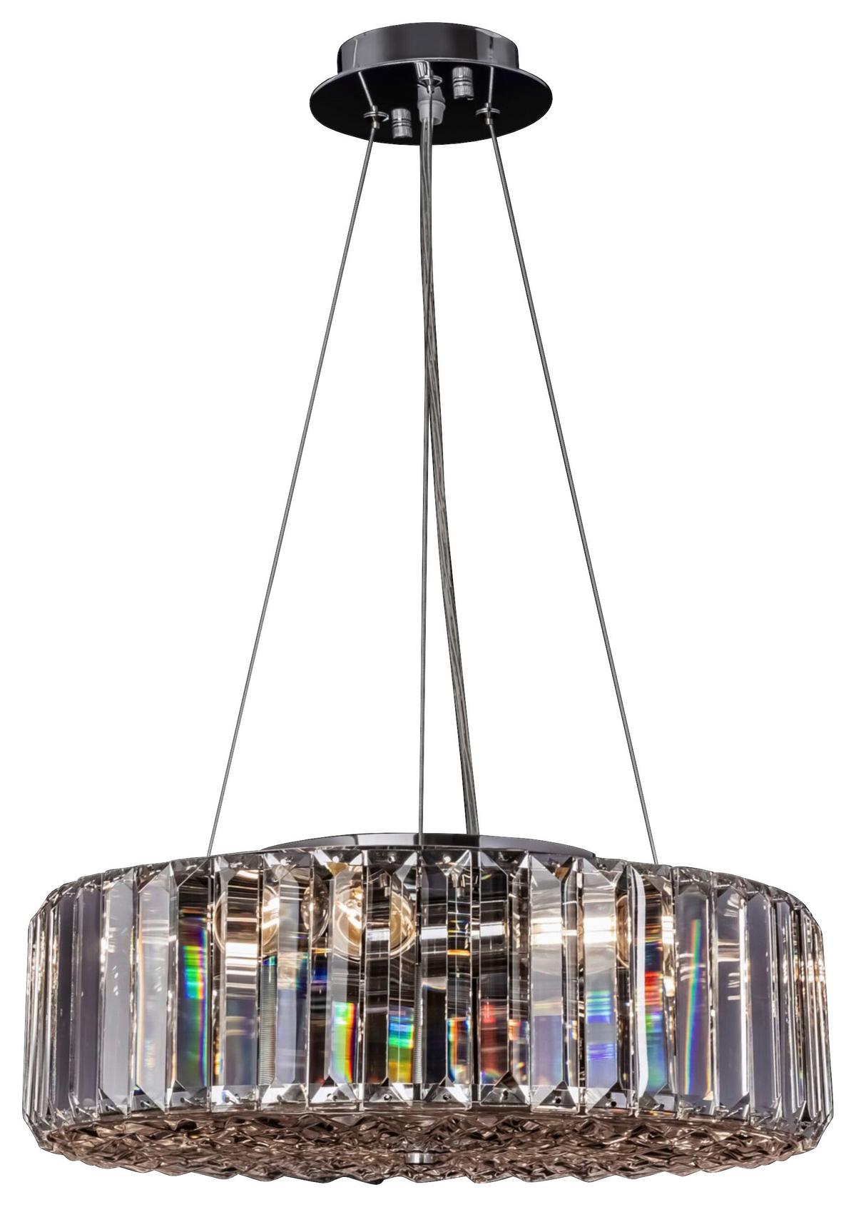 Hängeleuchte Recinto Chromfarben max. 60 Watt - Chromfarben, Basics, Glas/Metall (40/13,5cm) - MAYTONI