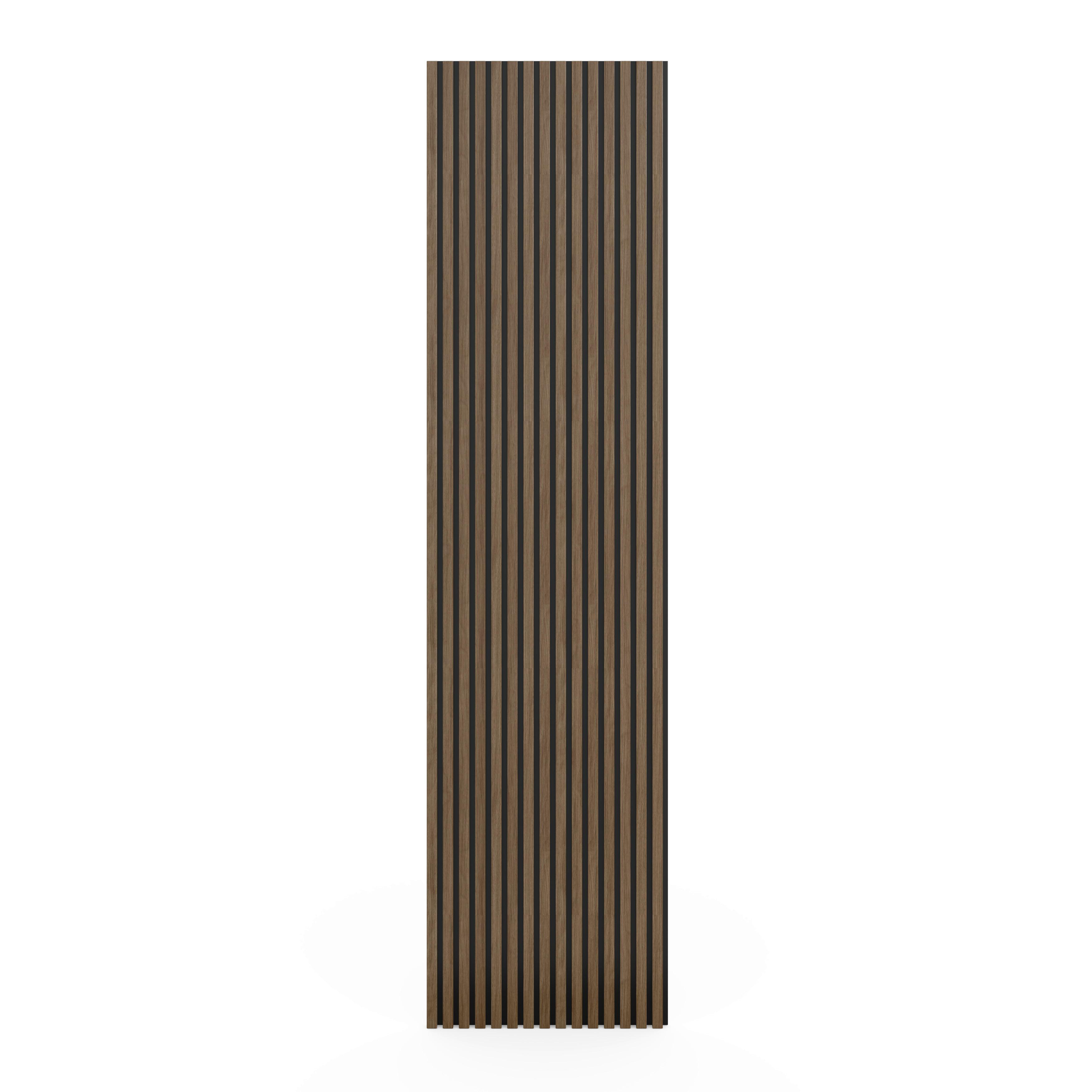 AKUSTIKPANEL RICO - brun, Modern, trämaterial/trä (60/240/2,1cm) - Bessagi Home