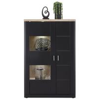 Vitrina Game - Moderno, drvni materijal (91/140/41cm)