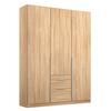 DULAP USI ROTATIVE ALABAMA - stejar Sonoma, Modern, material pe bază de lemn (136/229/54cm) - Modern Living
