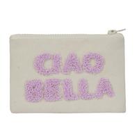 Kosmetiktasche Kia Lila/Beige - Beige/Lila, Basics, Kunststoff/Textil (16,5/10,5cm) - Mömax